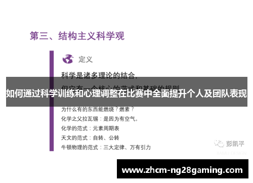 如何通过科学训练和心理调整在比赛中全面提升个人及团队表现