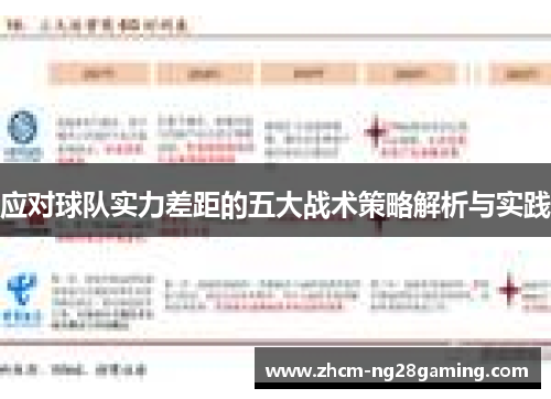 应对球队实力差距的五大战术策略解析与实践